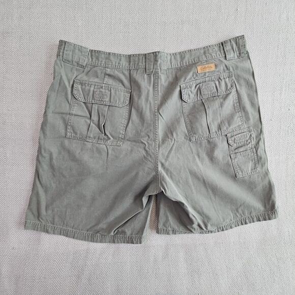Cabela's 7 Pocket Hiker Shorts Men's 46 Army Green 9" Inseam EUC 904823 - Picture 2 of 14